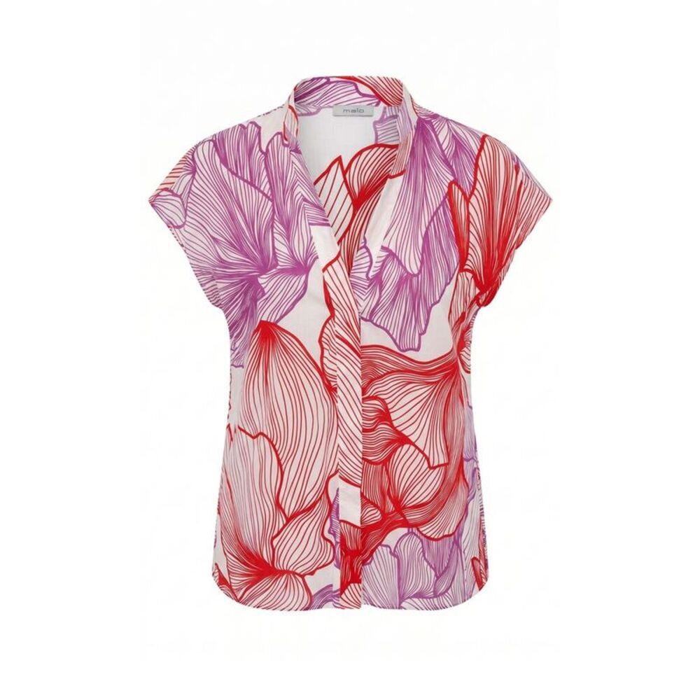 Malo Red Cotton Women Women's Shirt